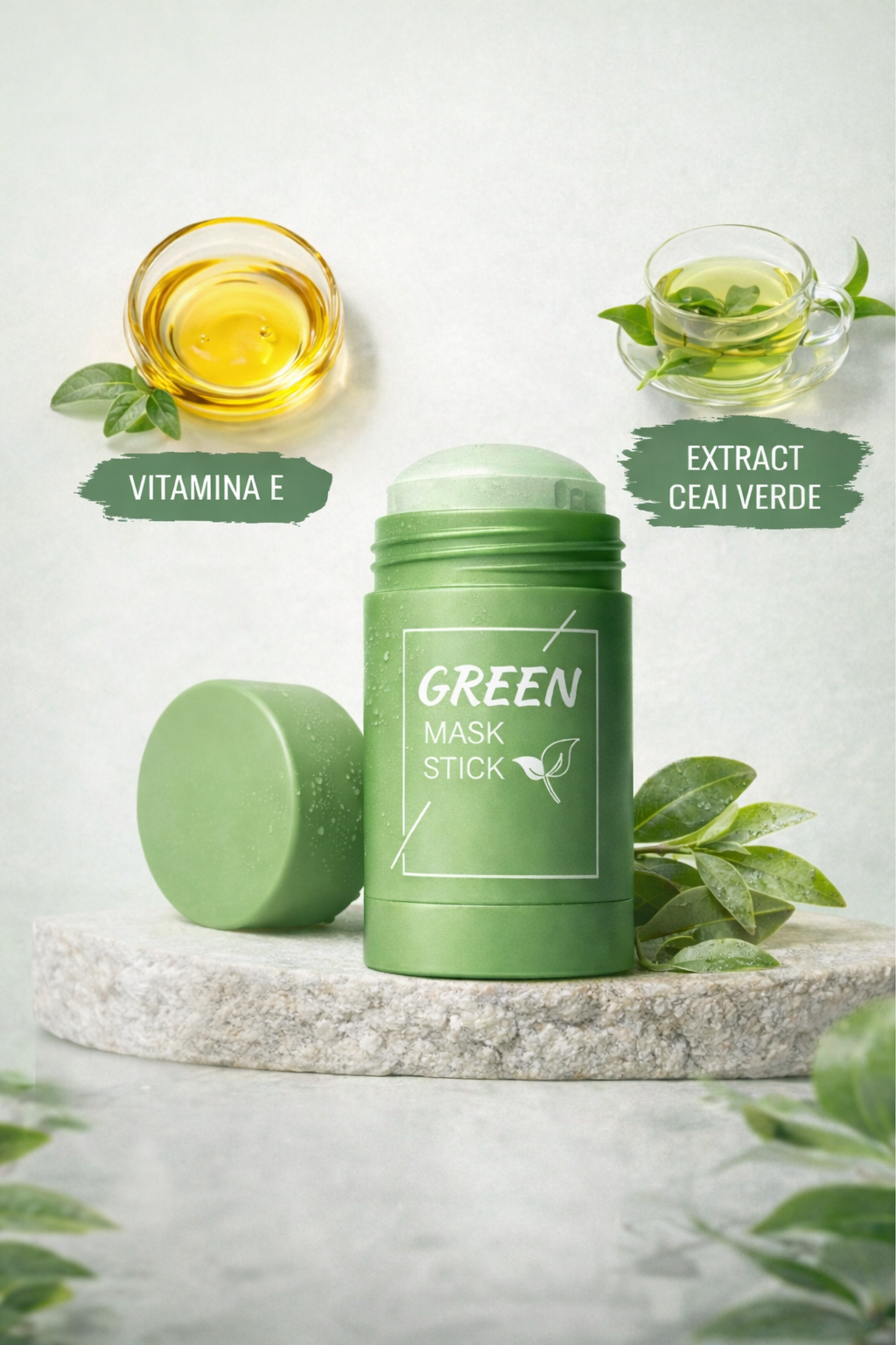 1 + 1 Masca de Fata,Green Tea Roll
