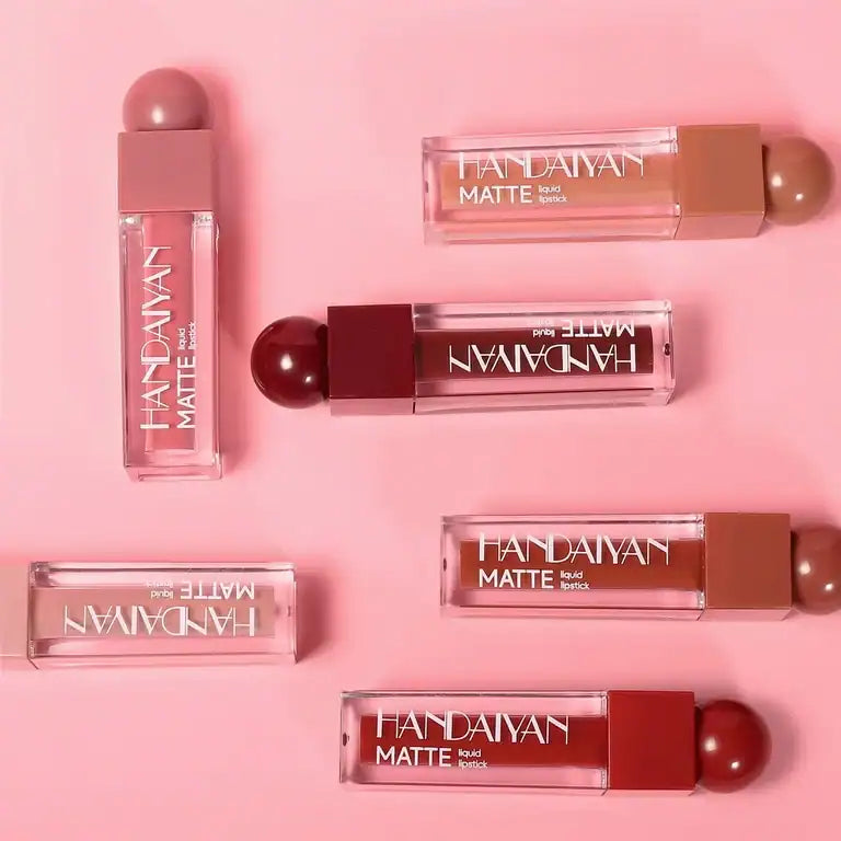 Handaiyan – Set Rujuri Lichide Mate – 6 bucăți