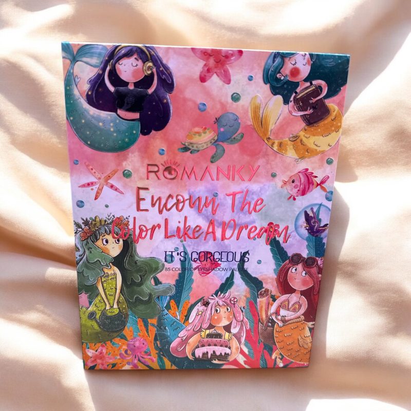 Paletă farduri completă – farduri ochi, glitter, blush, iluminator și contur