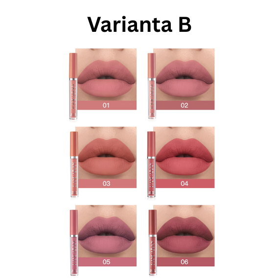 Set 6 Rujuri Lichide Mate rezistente la transfer