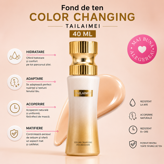 1 + 1 Fond de ten changing color TLM 40 ML SPF15