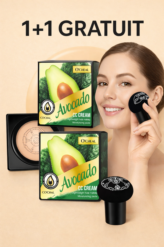 1 + 1 Crema CC cu efect de matifiere Avocado [ FOND DE TEN ]