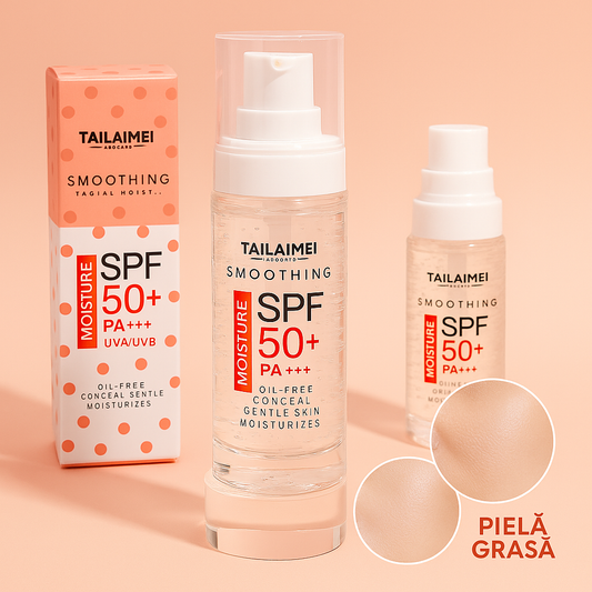 TLM  Smoothing Facial Primer SPF 50+ – Bază de Machiaj cu Protecție Solară