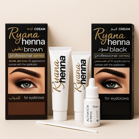 Vopsea cremă pentru sprâncene Henna RYANA