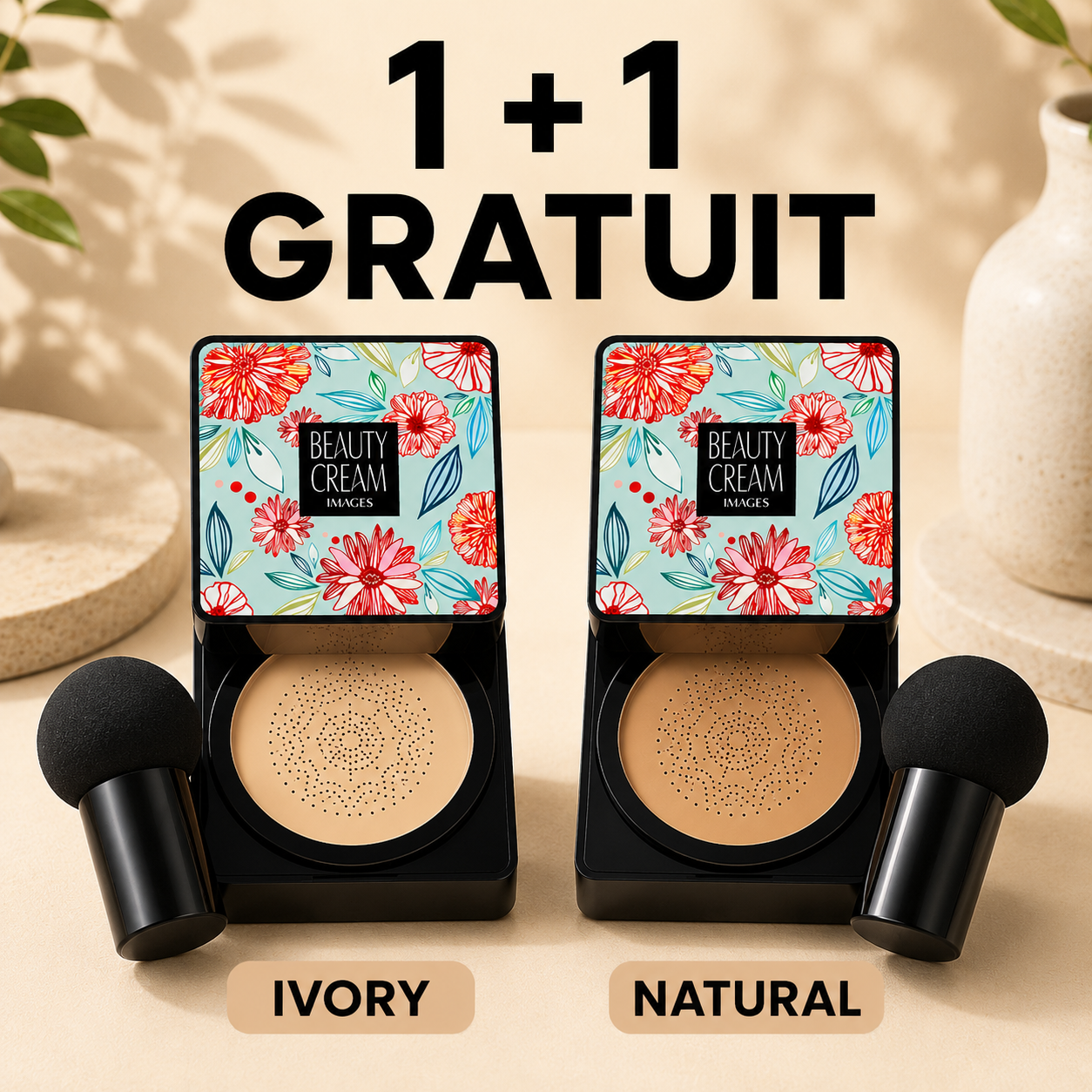 1 + 1 Crema CC cu efect de matifiere