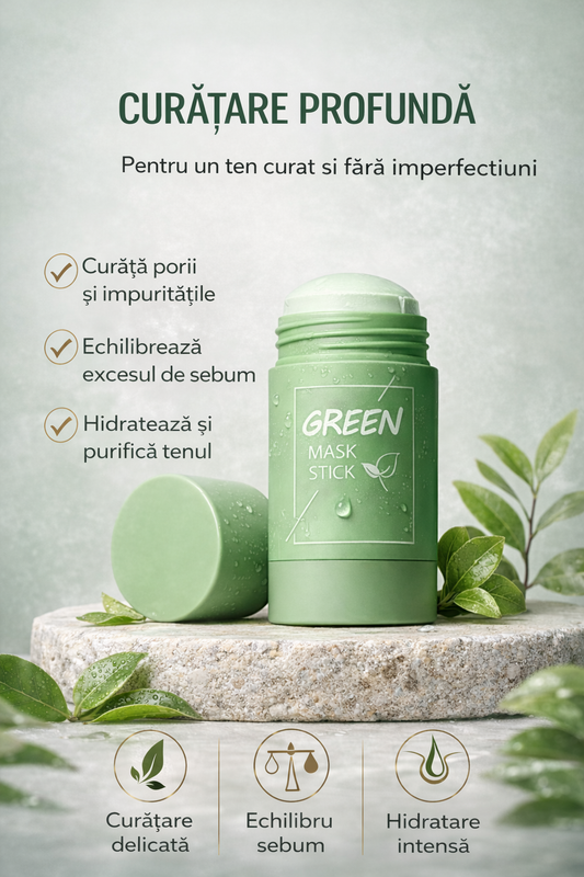 1 + 1 Masca de Fata,Green Tea Roll