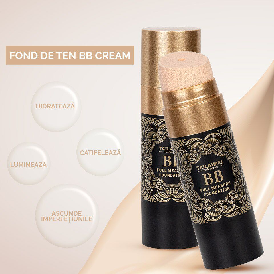 Fond de ten anti-îmbătrânire TLM cu colagen