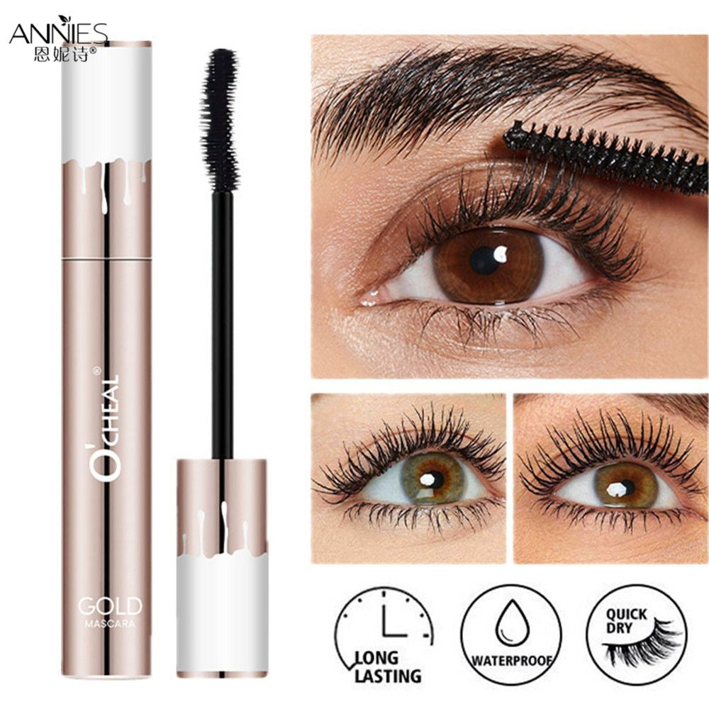 Rimel Negru Ocheal Gold Mascara Waterproof – Efect de Alungire și Uscare Rapidă